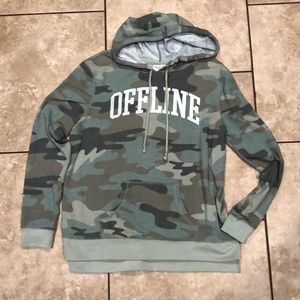 Camo women’s large offline hoodie